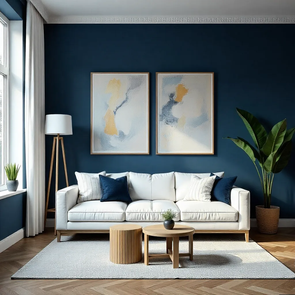 Projeto de design de interiores — sala de estar